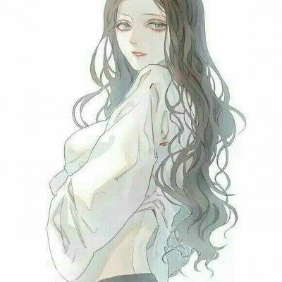 16张女生动漫手绘小清新QQ头像合集