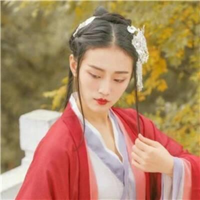 古风红衣女生头像合集！9张高清唯美古风图直接存