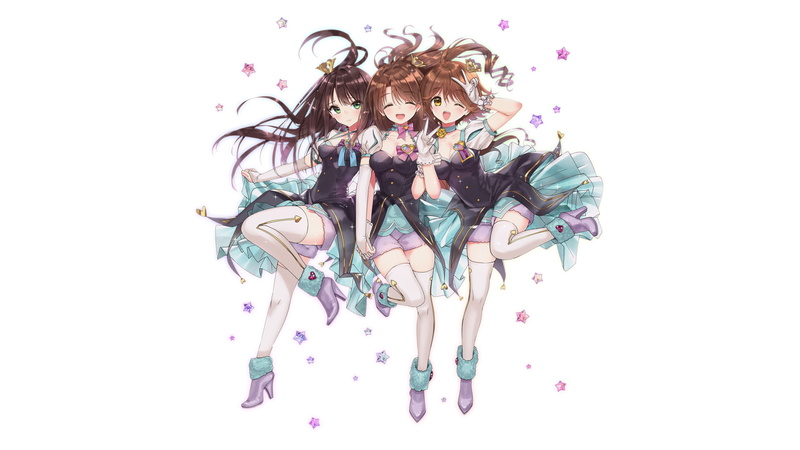 偶像大师灰姑娘女孩 涩谷凛 岛村卯月 本田未央 高清壁纸