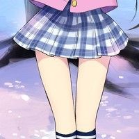 15张不露脸的青春校园动漫女学生头像