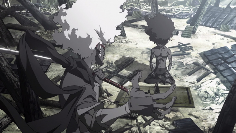 这款超带感的武士 Afro 动漫壁纸合集！