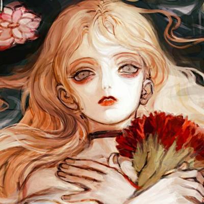 又丧又酷的动漫女生头像！16张高清质感图直接存