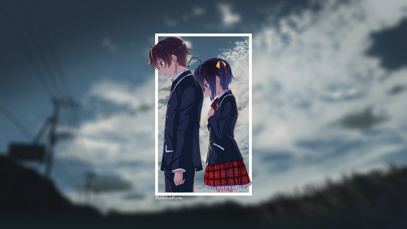 中二病也要谈恋爱！冬日动漫壁纸合集