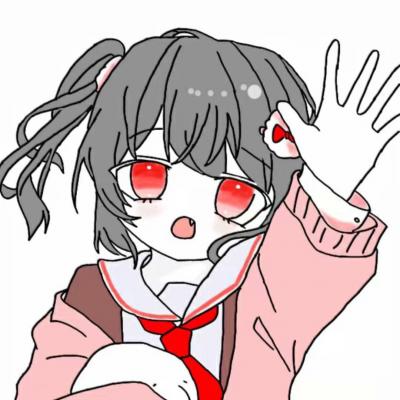 13张高清病娇女生动漫头像 暗黑血腥黑化风格