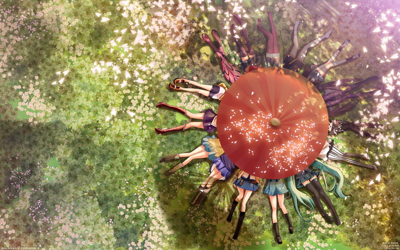 这份包含大量动漫角色及相关元素的壁纸素材合集