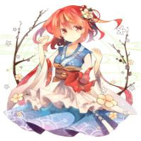 23张可爱好看的和服少女动漫头像