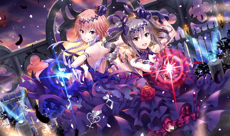二宫飞鸟与神崎兰子 偶像大师灰姑娘女孩高清壁纸合集
