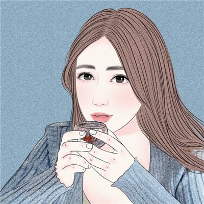 12张氛围感拉满的彩色手绘女生头像，每一张都超绝