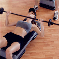 女生健身房头像合集：21张运动风女生身材头像