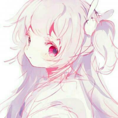 14张大眼呆萌动漫女生头像 软萌可爱超治愈