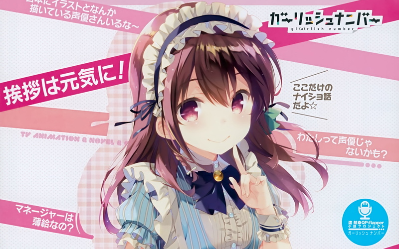 动漫壁纸推荐！《少女编号》乌丸千岁1080P高清壁纸合集