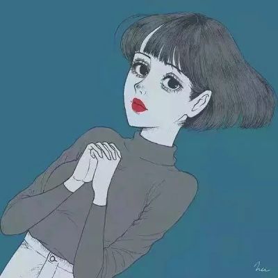 32张高冷霸气二次元女生头像 氛围感直接拉满