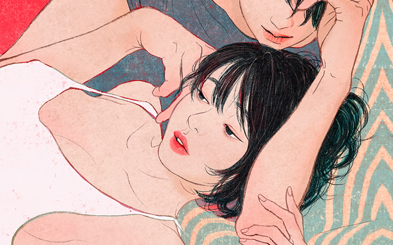 这组插画壁纸太绝了！zipcy手绘二次元少女壁纸合集