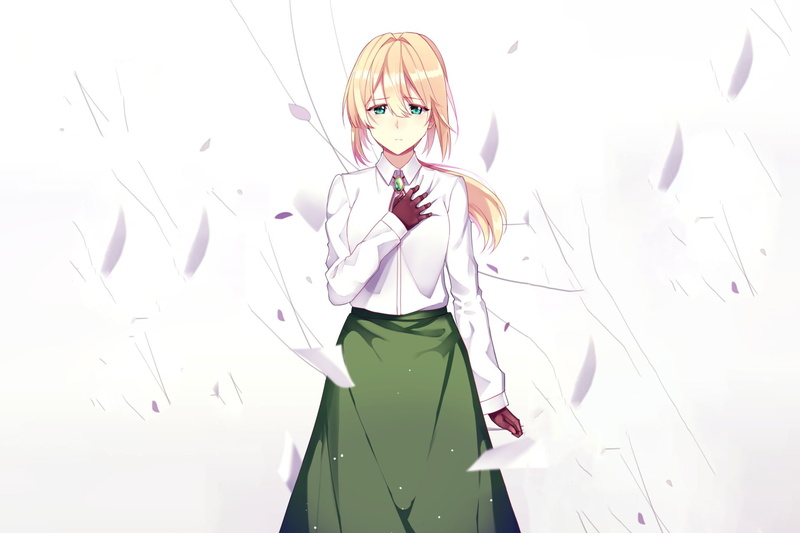 《紫罗兰永恒花园》动漫角色高清壁纸合集