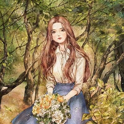 10张简约清纯款女生动漫头像 高清耐看又好看