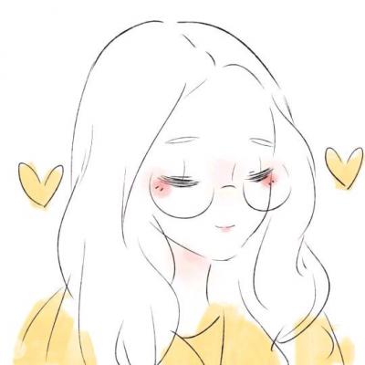 12张简约气质女生手绘头像 高清可爱又好看
