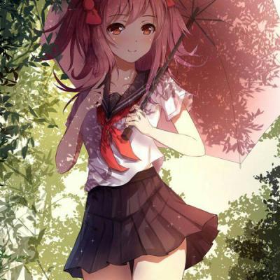 21张高清二次元治愈系女生头像 氛围感拉满