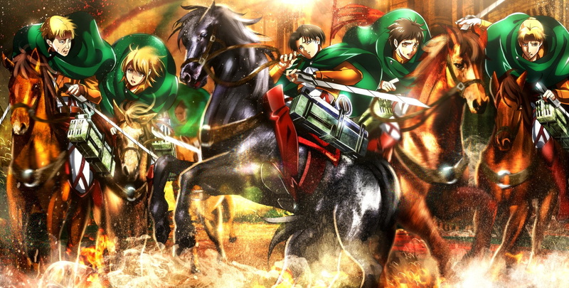 进击的巨人角色高清壁纸合集来了