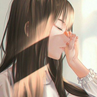18张高清伤感女生动漫头像 适合当QQ头像的二次元氛围感头像