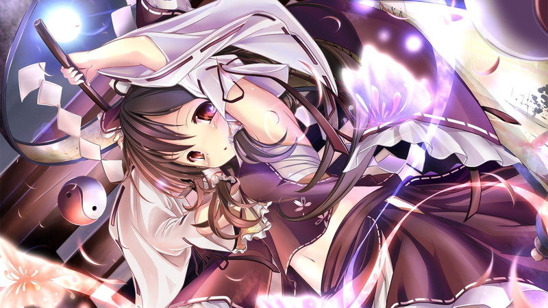 博眼球东方同人壁纸！1080P博丽灵梦高清美图合集