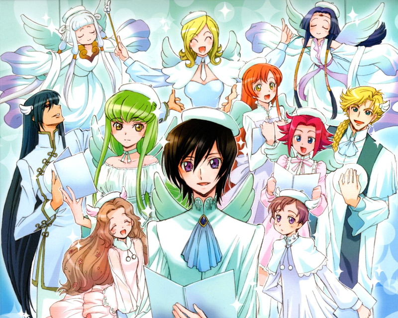 《反叛的鲁路修》角色高清壁纸合集