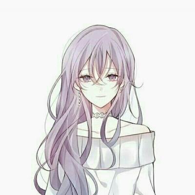 7张超好看的长发女生动漫头像合集