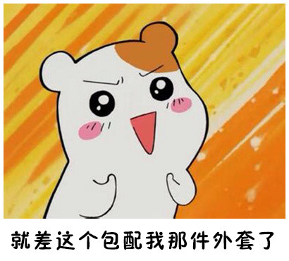 双十一仓鼠版买买买表情包来啦