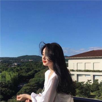 12张氛围感拉满！侧脸长发披肩女生头像高清合集