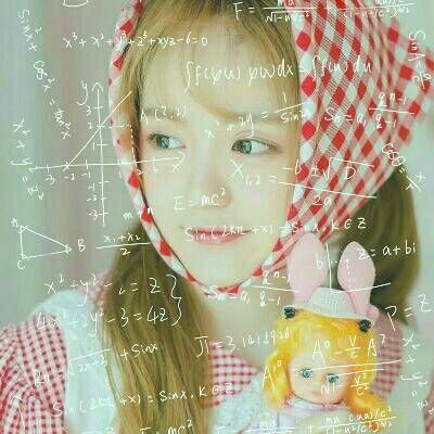 带数学公式的闺蜜头像来啦！20张高清一人一张的好看头像合集