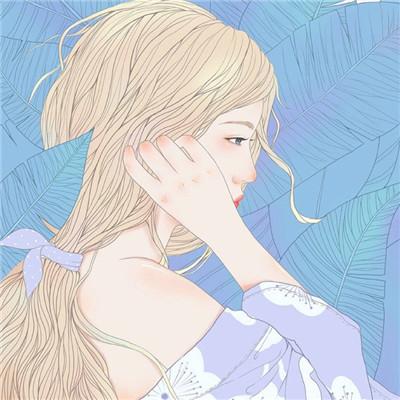 12张氛围感拉满的彩色手绘女生头像，每一张都超绝