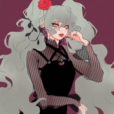 17张高清霸气高冷动漫女头 超适合做头像的素材合集