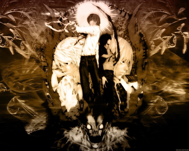 《死亡笔记》高燃角色壁纸合集 720P高清