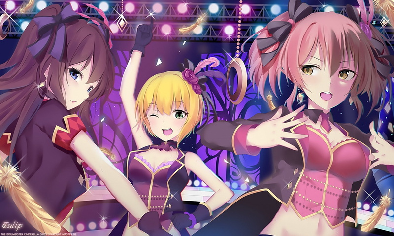 动漫画中画4K壁纸 城崎莉嘉 城崎美嘉 动漫少女高清手机壁纸