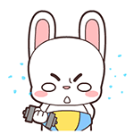 超实用宝宝兔QQ表情包合集 聊天斗图必备