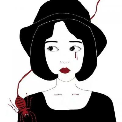 16张高清超拽霸气手绘女生头像合集