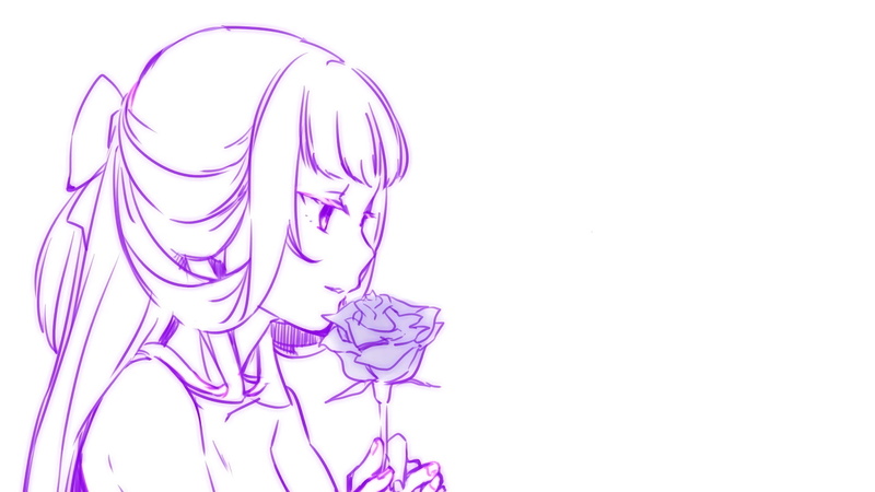 《结城友奈是勇者》野乃园枣 玫瑰主题1080P动漫壁纸合集