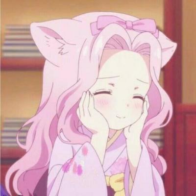 18张高清大眼圆脸卡通萌女生头像 适合当微信头像