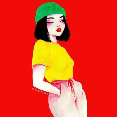 9张超酷动漫女生头像 适合当微信头像的高清大图
