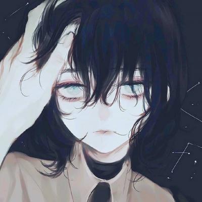 7张高清冷酷黑暗系动漫女生头像 氛围感拉满