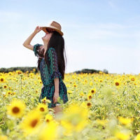 14张氛围感拉满的向日葵女生头像合集