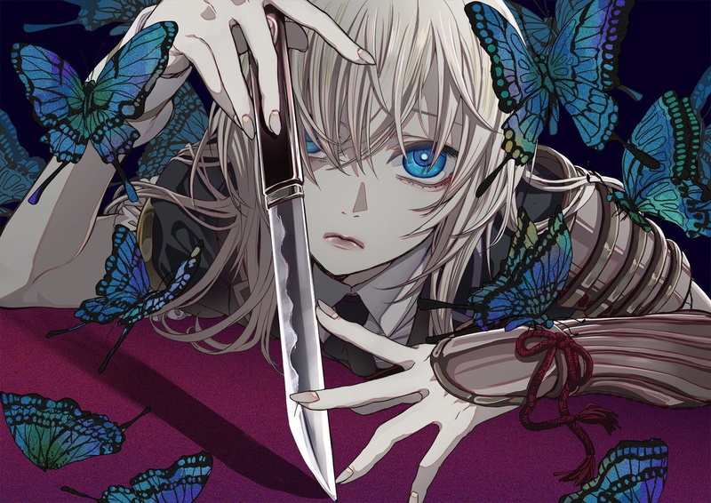 刀剑乱舞同人壁纸合集 髭切 膝丸 乱藤四郎