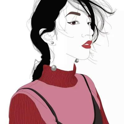 16张高清超拽霸气手绘女生头像合集