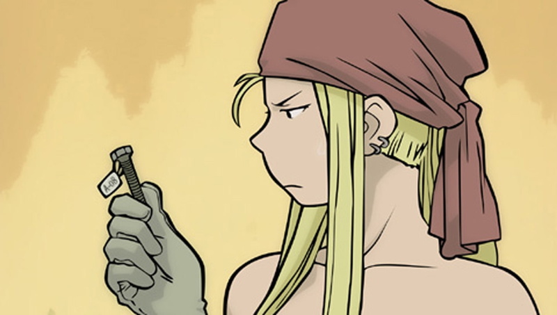 钢炼角色壁纸合集！720P高清温莉·洛克贝尔等你存