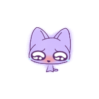 软萌紫色小团子表情包来啦
