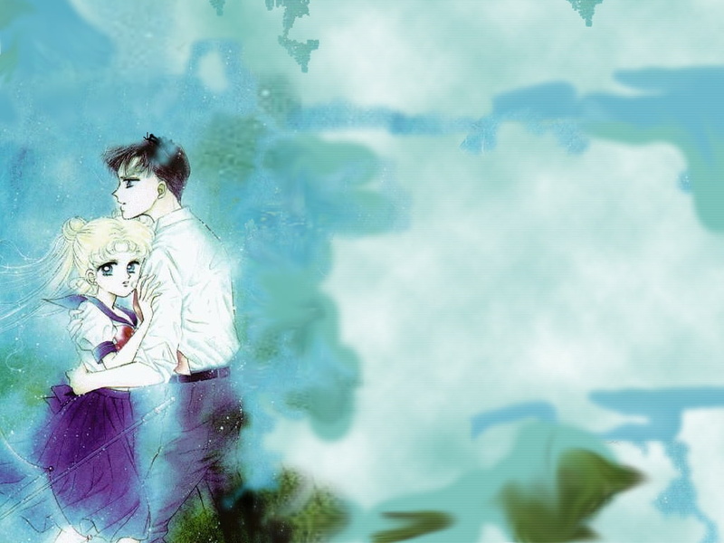 美少女战士壁纸！地场卫和月野兔的前世今生