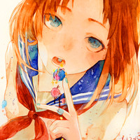 校园风二次元制服女生头像合集 42张高清头像任你挑