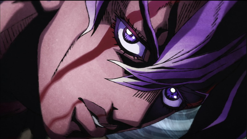《JOJO的奇妙冒险》紫眸受伤美男 高清动漫壁纸合集