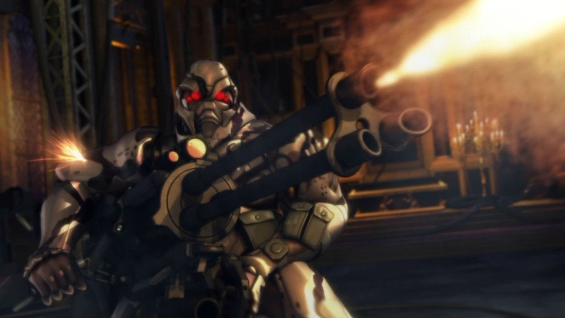 《苹果核战记》赛博朋克热血科幻战斗壁纸 高清1080P漫画风