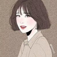 女生动漫粉红唇头像 11张软妹感拉满