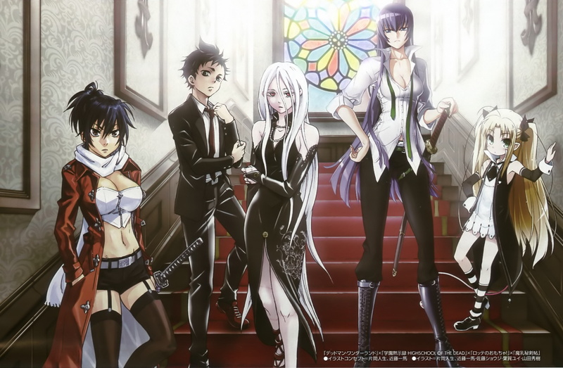 绝绝子！学园默示录同人壁纸合集 2000分辨率 毒岛冴子 亡灵幻境  BUSUJIMA